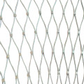 Stainless Steel Wire Rope Ferrule Mesh Netting For Balustrade